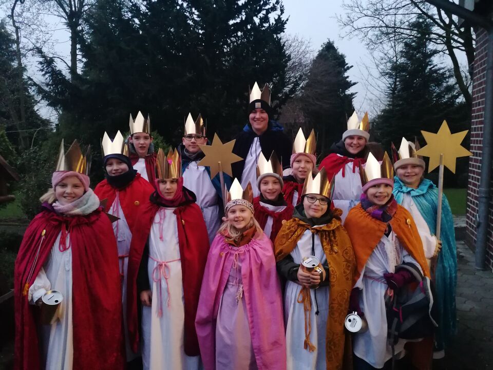 Sternsinger unterwegs in Börnste!