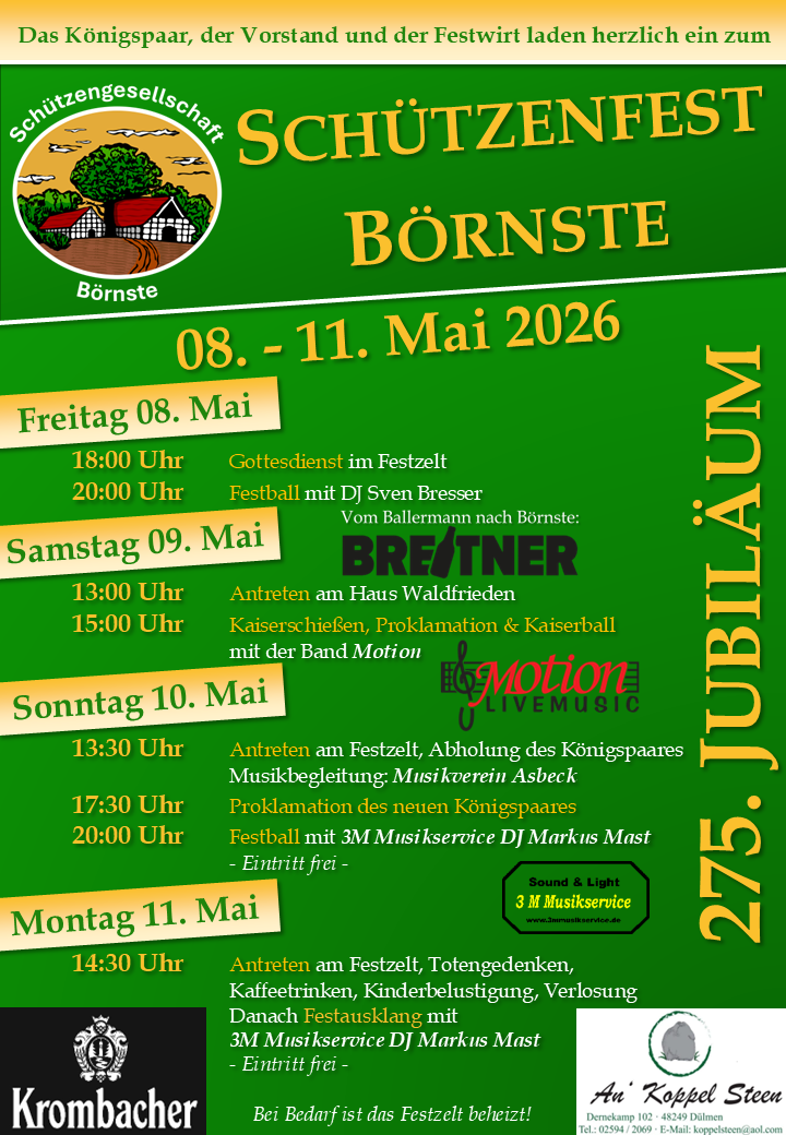 Jubiläum 2026 Infos