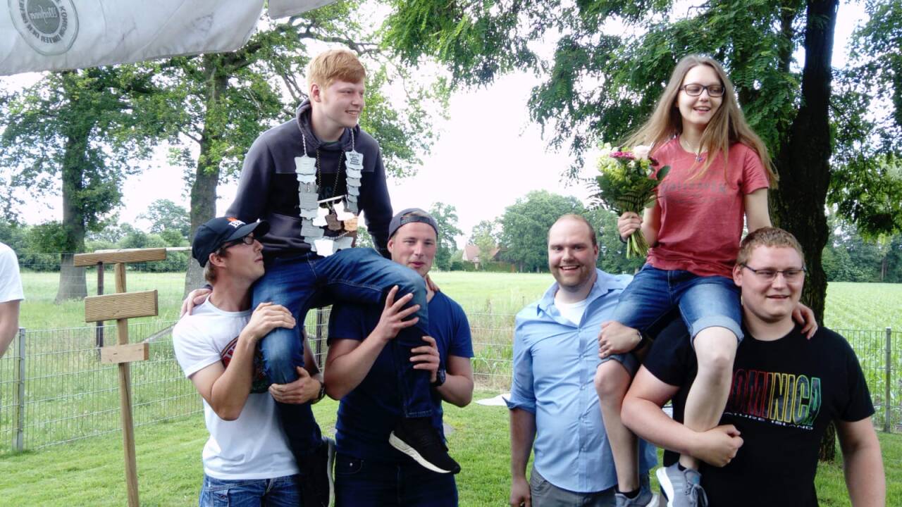 Börnste hat ein neues Jungschützenkönigspaar