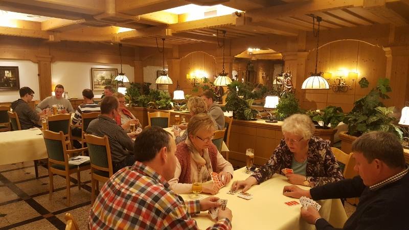 Börnster Schützen spielten Doppelkopf