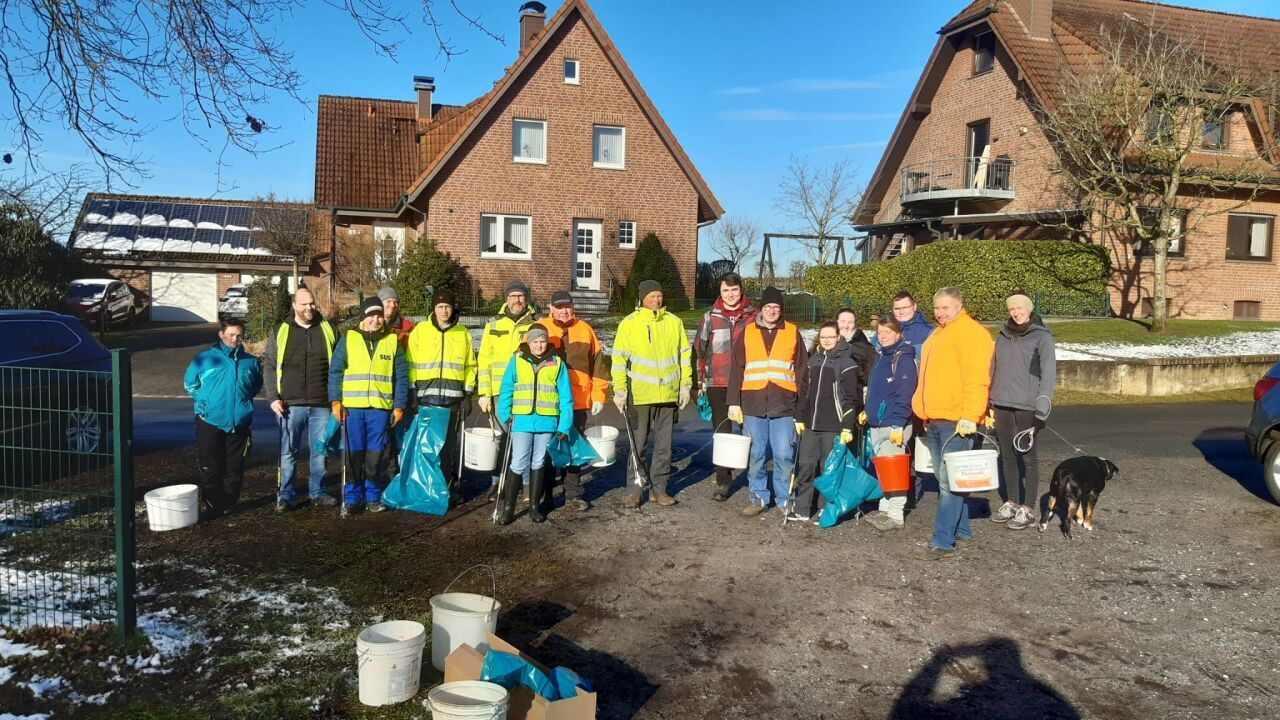 Aktion „Sauberes Dülmen“ 2023 ein voller Erfolg!