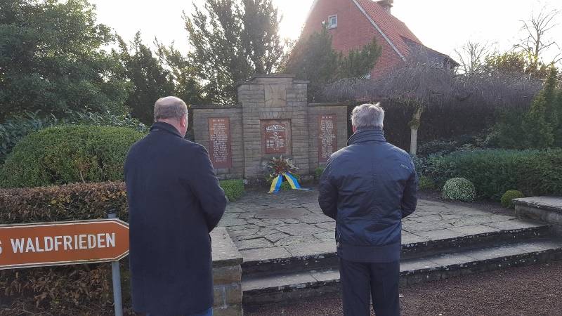 Börnste gedenkt der Gefallenen und Vermissten der Kriege – Volkstrauertag 2017