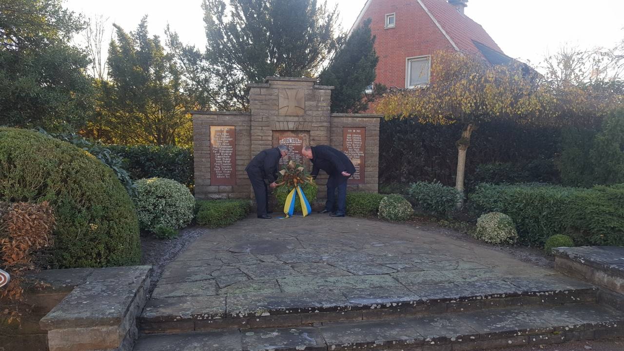 Börnste gedenkt der Gefallenen und Vermissten der Kriege!