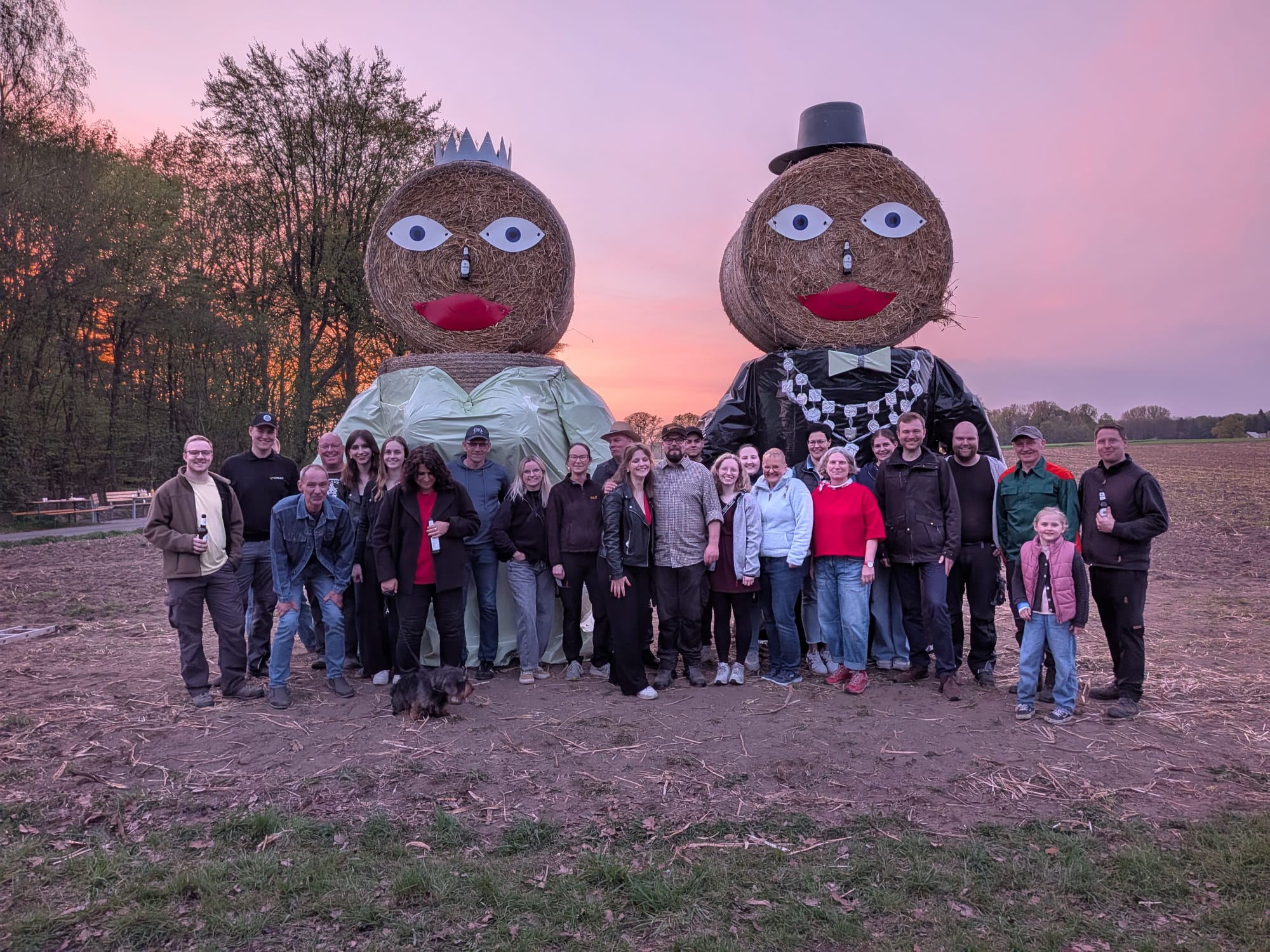 Schützenfestvorbereitungen